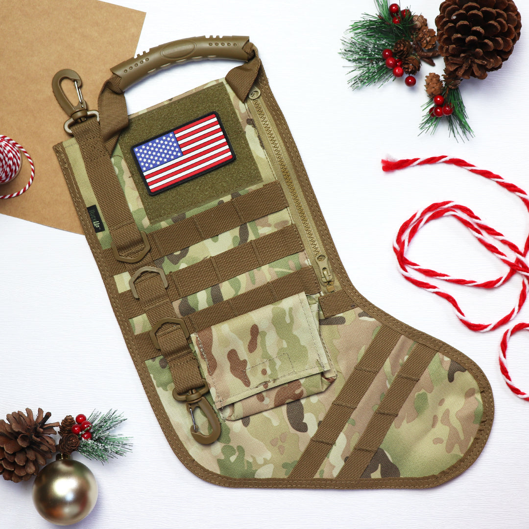 Osage River Ruck Up Tactical Stocking-Multi-Camo