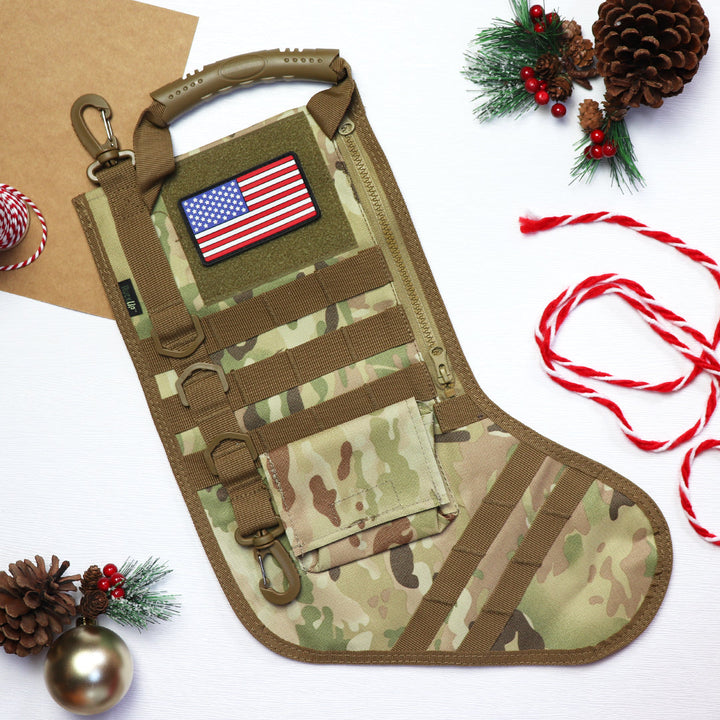 Osage River Ruck Up Tactical Stocking-Multi-Camo