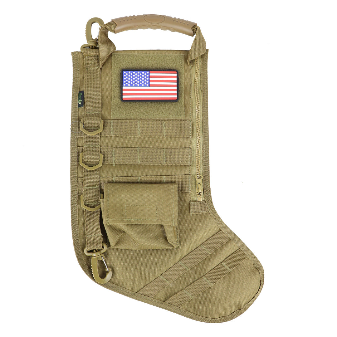 Osage River Ruck Up Tactical Stocking-Khaki