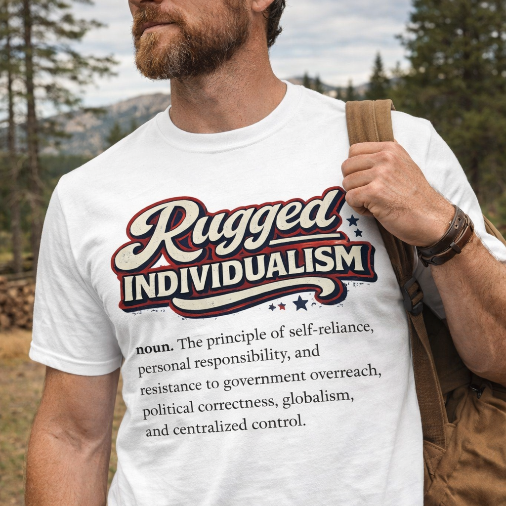 T-Shirt - Rugged Individualism Definition Tee