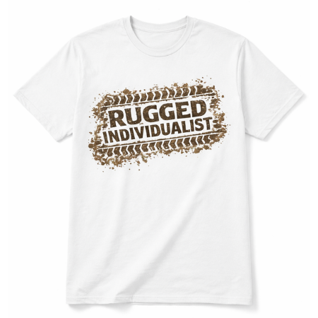 T-Shirt - Rugged Individualist Tire Track Tee