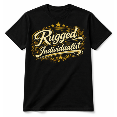 T-Shirt - Rugged Individualist Groovy Tee