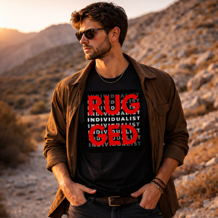 T-Shirt - Rugged Individualist Signature Split Tee