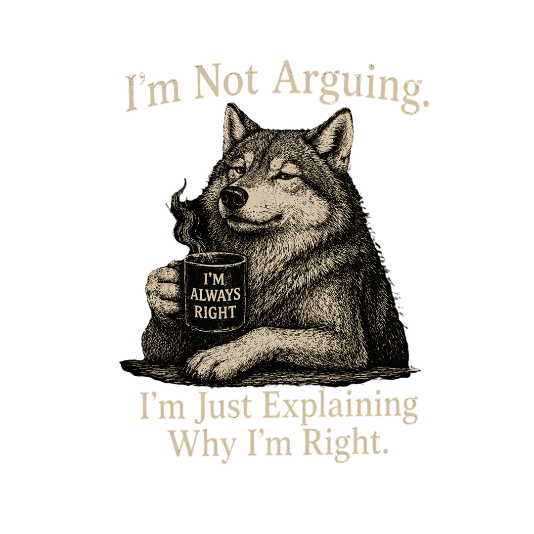 T-Shirt - Animal - Wolf Humor