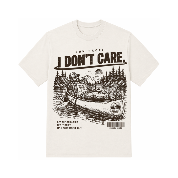T-Shirt - Bold Statement - Fun Fact I Don't Care Country