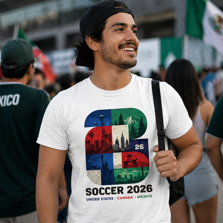 T-Shirt - Sports - Soccer 26 Locations